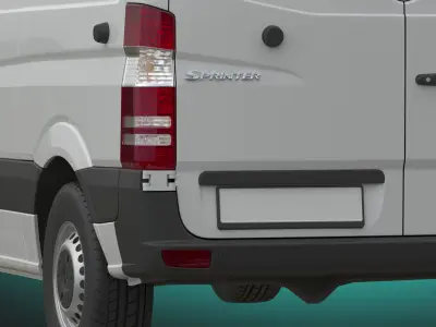 Mercedes-Benz Sprinter 2015 Panel Van L1H2 3D model