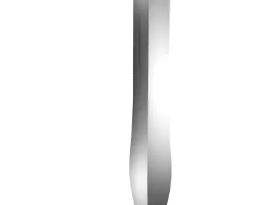 Fantastic War Sword Low-poly 3D model