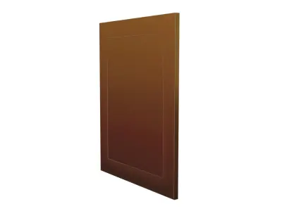 Picture frame metal Low-poly 3D model