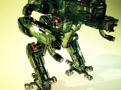 Mechancal Robot  3D model
