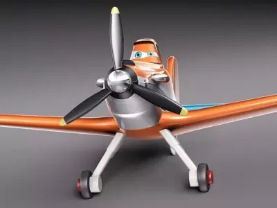 Disney Dusty Crophopper 3D model