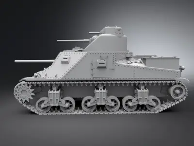 M3 Gen Lee Scale model  3D print model