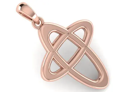 CROSS PENDANT CR180 3D print model