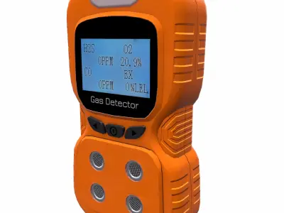 Multi-Gas Detector Low Poly Low-poly 3D model