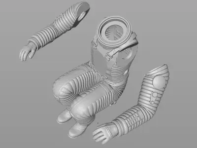 EVA Pod Pilot - 2001 A Space Odyssey  3D print model