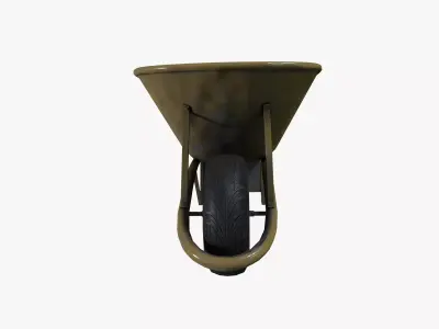 Wheel Barrow 3D model buy