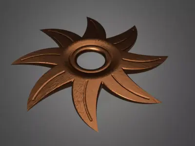 Shuriken 3D model get