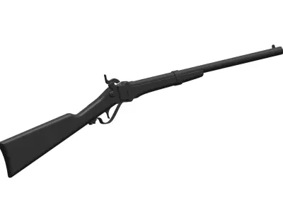 M1859 rifle  3D model
