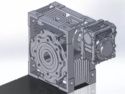 Motovario gearbox  Free 3D model