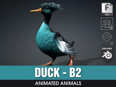 Duck-B2 3D model