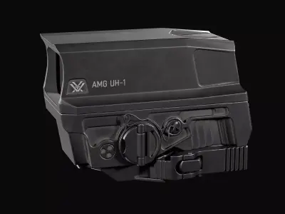 Vortex Razor AMG UH-1 GEN 2 red dot holographic sight Low-poly 3D model