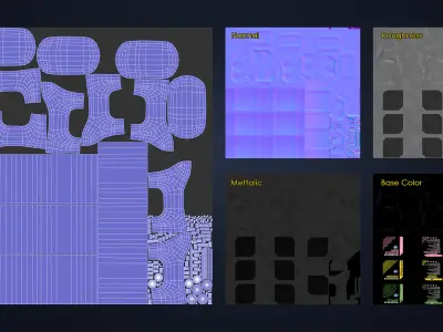 Washer fluid Low-poly 3D model