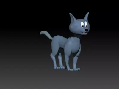 Cat 3d model 3D model purchase