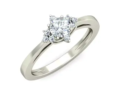 Wedding Ring  3D print model 123