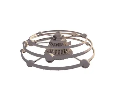 Spaceship-spacecraft-Ultra19 3D model