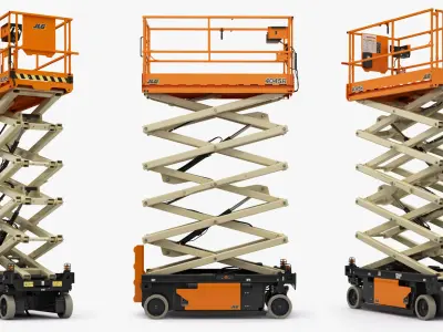 Scissor Lift JLG 4045R 3D model