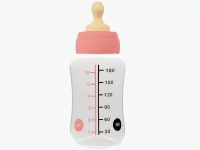 Stuffed Toys and Childcare Accessories Collection V1 3D model