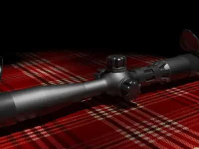 Sniper Scope 3D model get