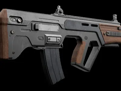 Tar-21 AR Low-poly 3D model