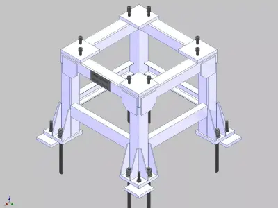 26372-ROBOT BASE BX130X-800 3D model
