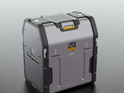 Sci-Fi case 3D model purchase