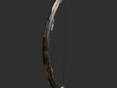 Bow Pack Low-poly 3D model