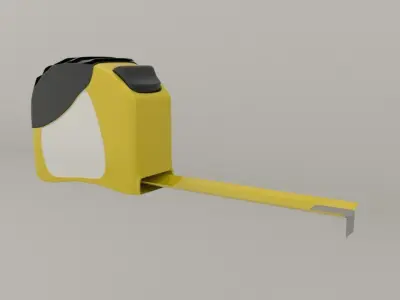 Meter tape 3D model