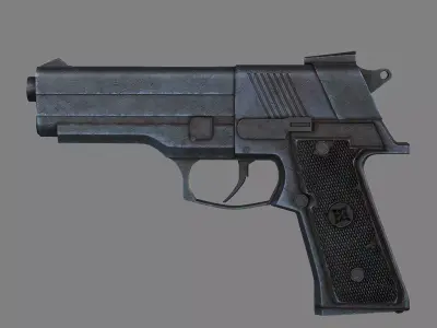 Weapon Pistol 3D model