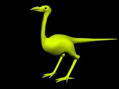Jurassic Dinosaur Terro Birds model Free 3D model