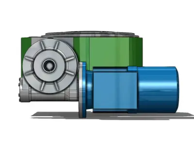 Indexacao Rotativa Autorotor T55 RMI85 AUT80A Rotating Indexing 3D model