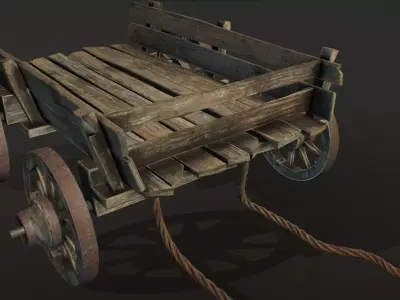 Old Barrow Low-poly 3D model
