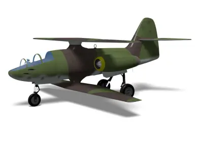 Messerschmitt P1109 3D model