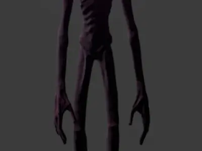 Realistic Enderman 3D model