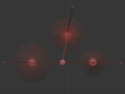 Light Lamp 3 Industrial 3D model