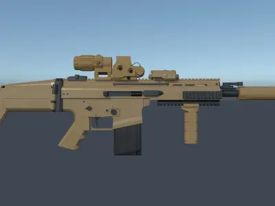 ICAR-H Mod CQC 3D model