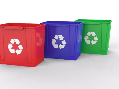 Recycle Crate 3D model