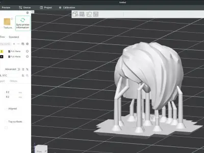 Custom3Dprint Minifigure Accessory - Minifigure Hair S2 - 083 3D print model