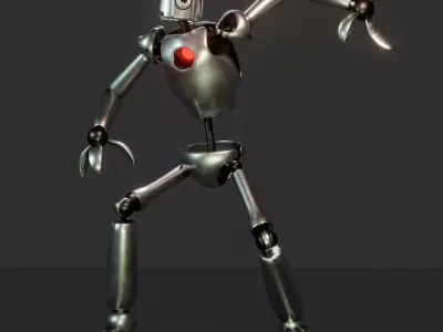 Robot Free 3D model buy
