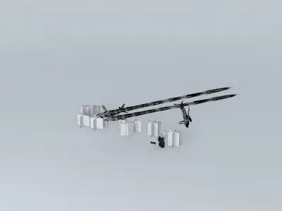 Spirit Airways 120 U.S. Airways 9302  Free 3D model