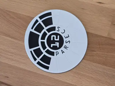 NerdCoaster 12 Parsecs Free 3D print model