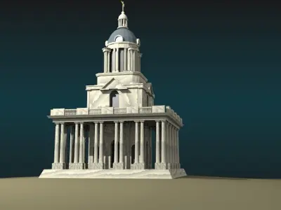 the Greenwich Tower  3D model