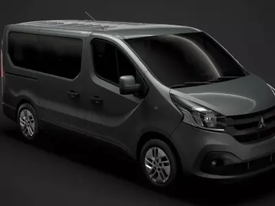 Mitsubishi Express Minibus 2020 3D model