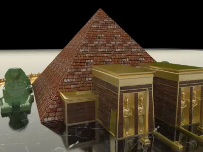Egyptian Pyramid  3D model