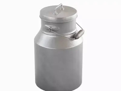 Milk Can 03 3D model