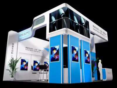 Exhibition - Area - 6X6-3DMAX2009-14 3D model