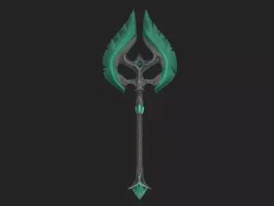 axe 3D Model 005 Low-poly 3D model