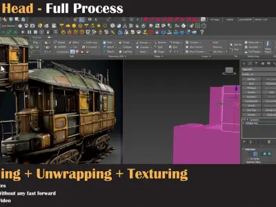 Train Head - Full Tutorial   3D model