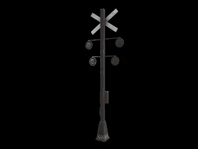 barrier transportation 3D model