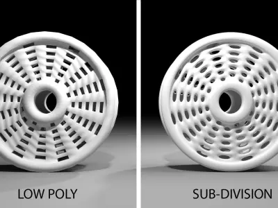 Wheel Rim 10 3D model