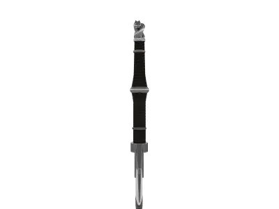 The witcher silver sword 3D model